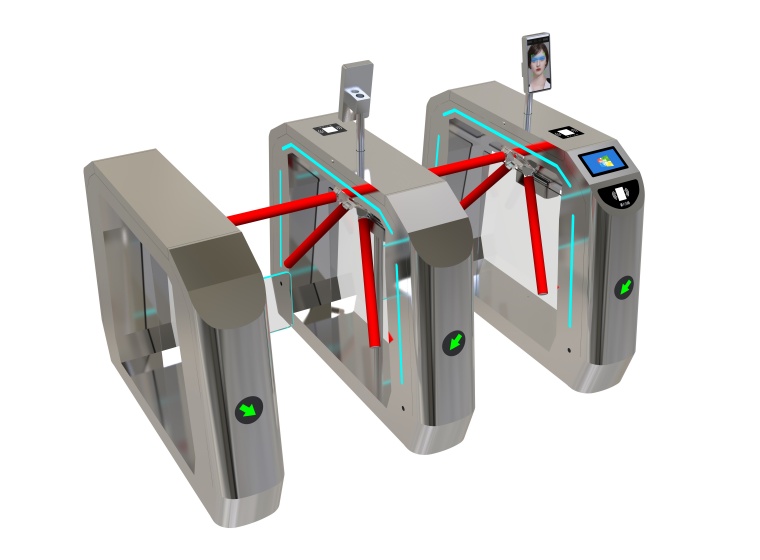 Anti-tailgating Smart Tripod Turnstile