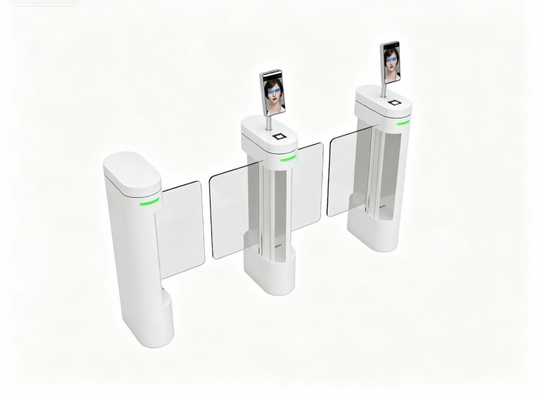 Vertical all-in-one turnstile